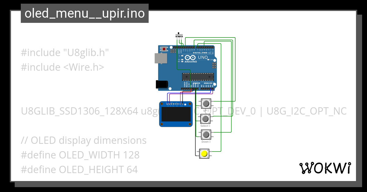 Oled Menu Upir Ino Copy Wokwi Arduino And Esp Simulator My XXX Hot Girl