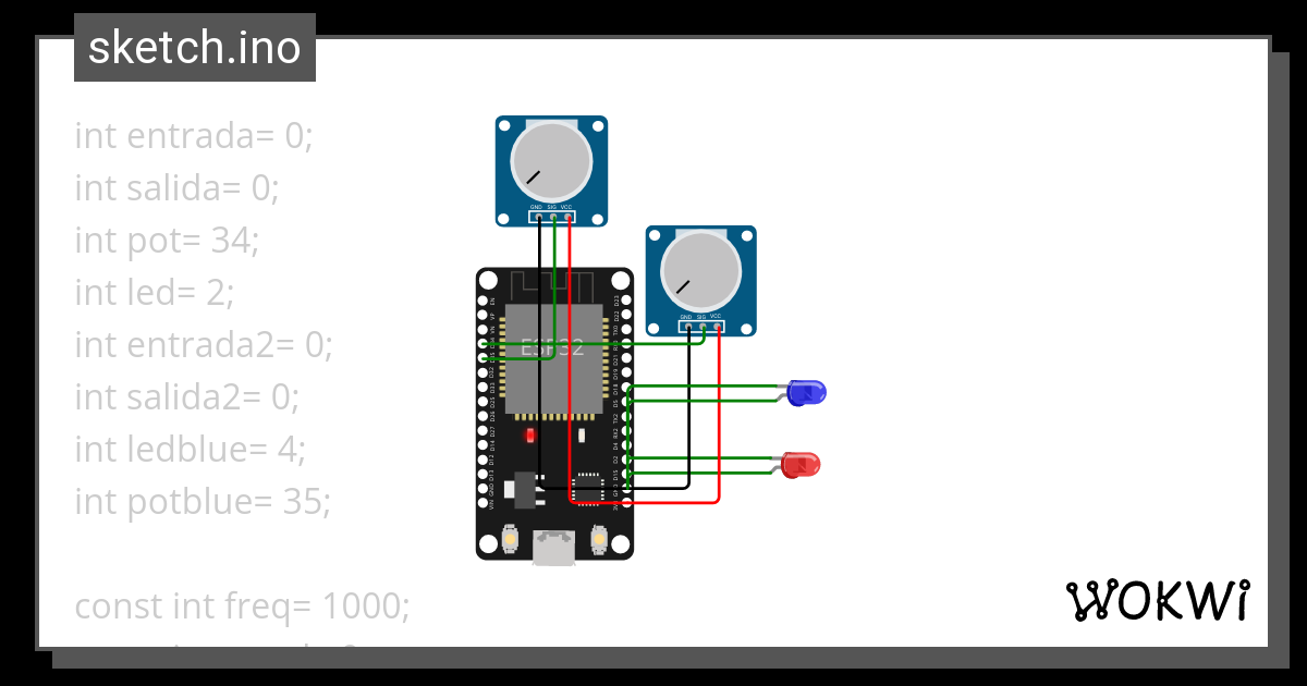 Entrada Salida Analogica Wokwi Esp Stm Arduino Simulator My XXX Hot Girl