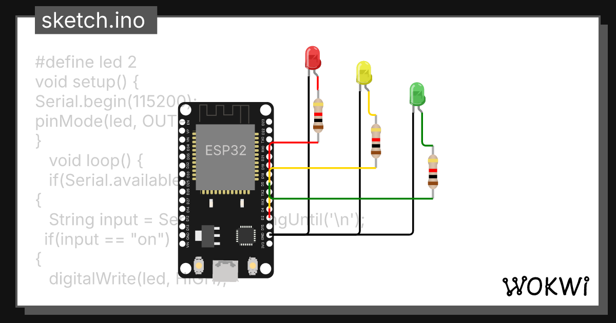Wokwi online esp32 stm32 arduino simulator