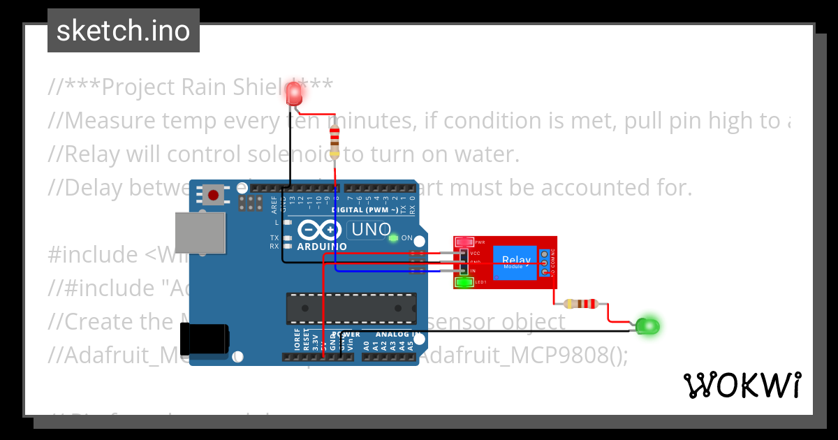 Relay Basics Wokwi Esp32 Stm32 Arduino Simulator 0773