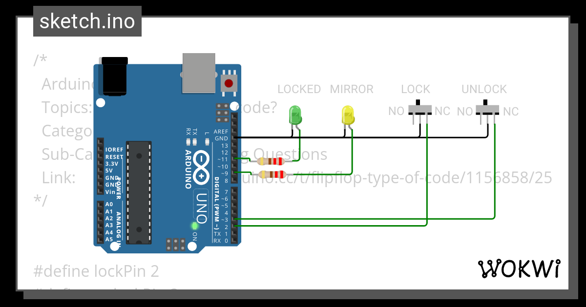 Set Reset Set Dominant With Debounce Wokwi Esp Stm Arduino Hot Sex Picture