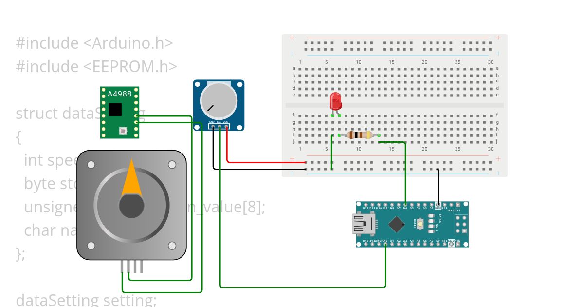 Line Following simulation
