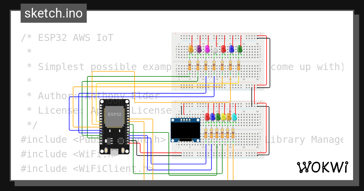 Iotg wokwi esp32 stm32 arduino simulator