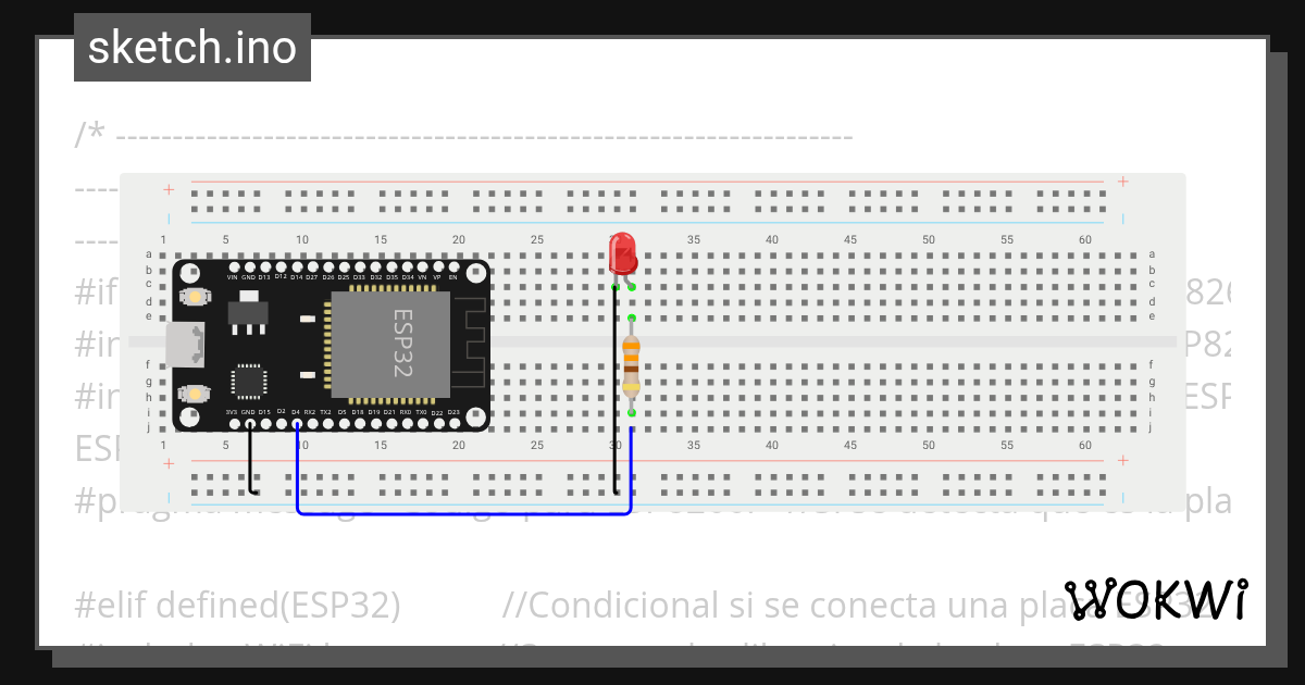 Wokwi - Online ESP32, STM32, Arduino Simulator