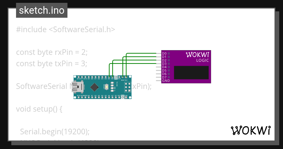 Effect of Baud rate in Serial communication Wokwi ESP32, STM32