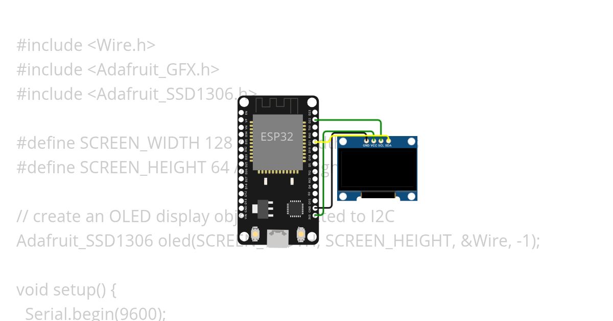 esp32 oled- simple Copy simulation