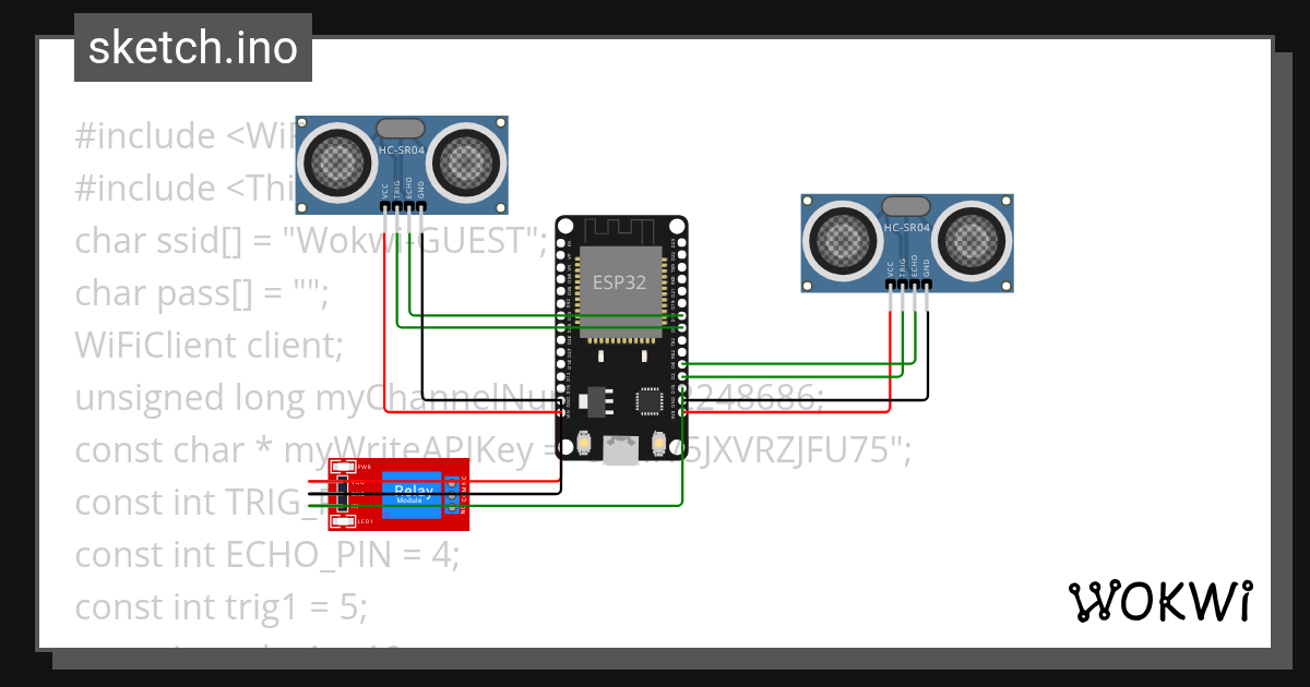 reservoir management - Wokwi ESP32, STM32, Arduino Simulator