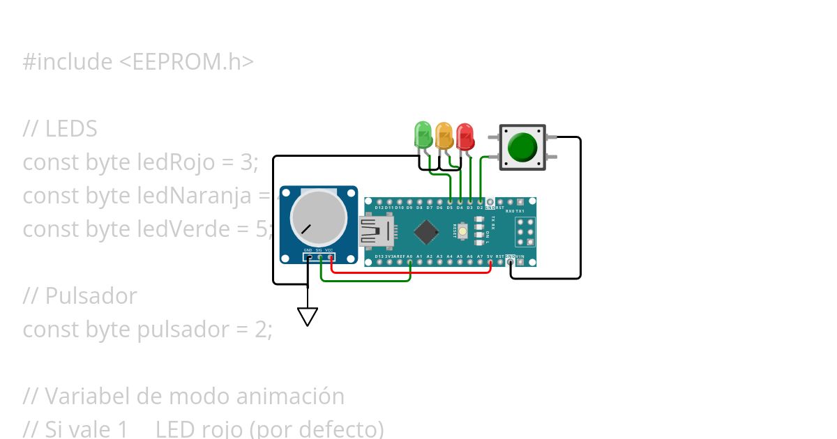 Menu serial simulation