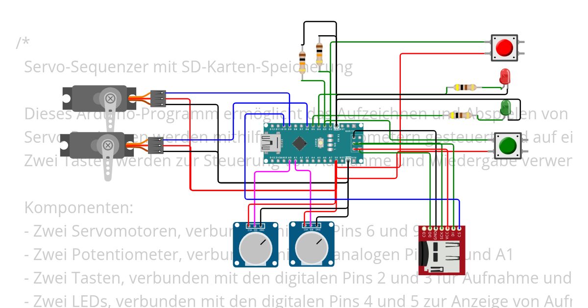 ServoSpeicherungSD simulation