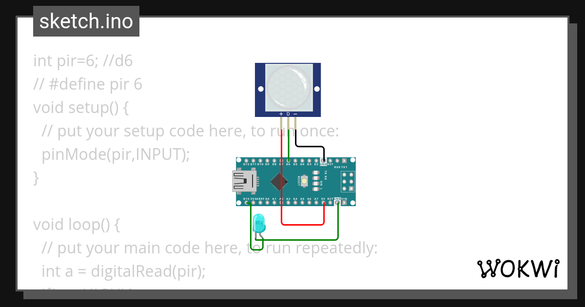 NANO - Wokwi ESP32, STM32, Arduino Simulator