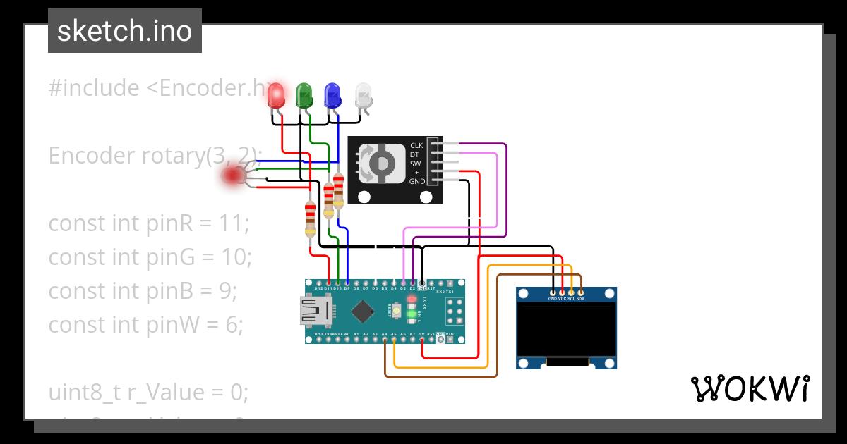 Rgb Led Fade Wokwi Esp32 Stm32 Arduino Simulator 5488