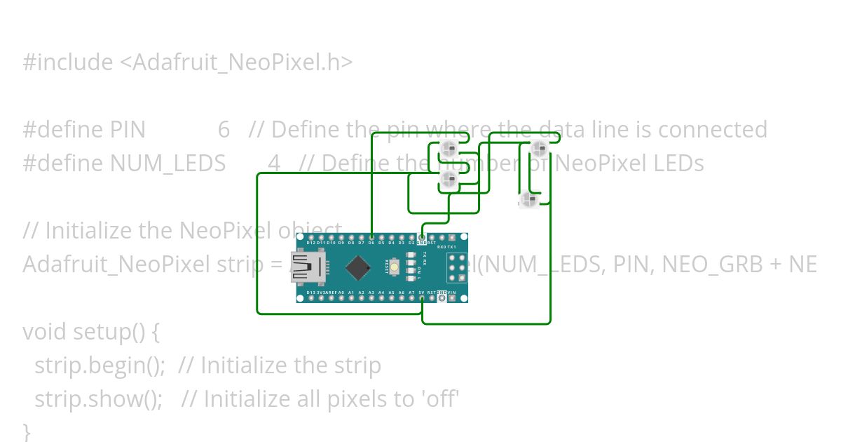 nio led  simulation