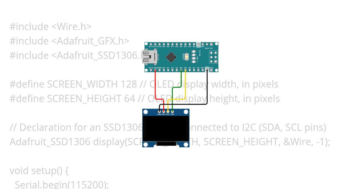 oled-message simulation