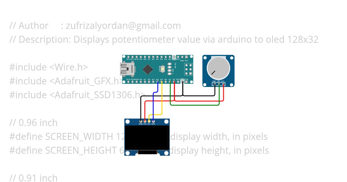 arduino-pot-oled simulation