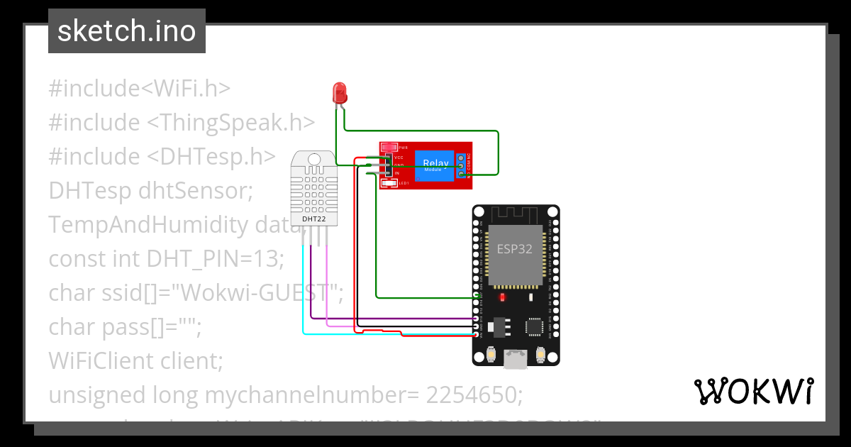 Dht22 Sensor With Arduino Wokwi Esp32 Stm32 Arduino Sim Nbkomputer