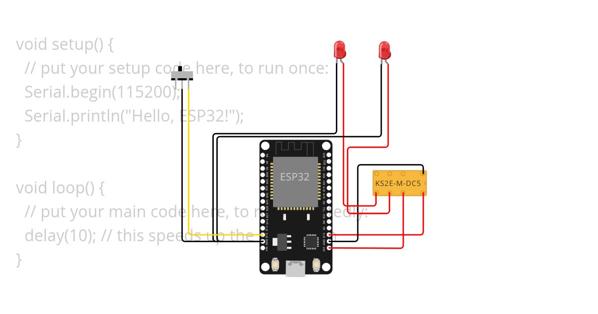 Switch Relay Ricky simulation
