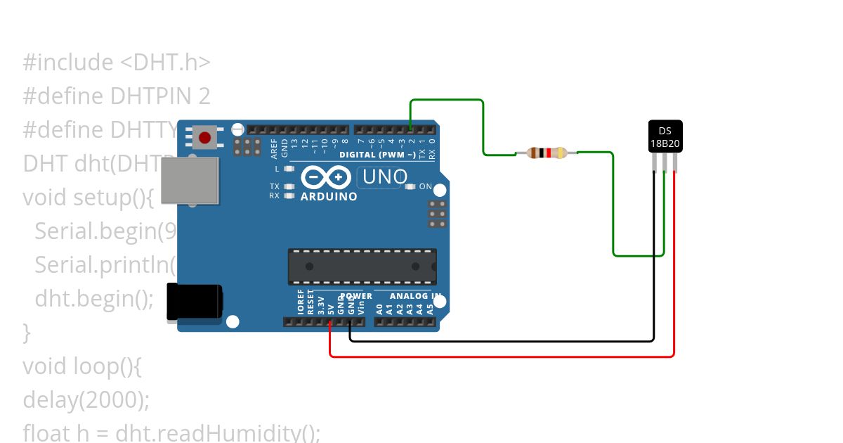 Temperature Sensor (Beta) simulation