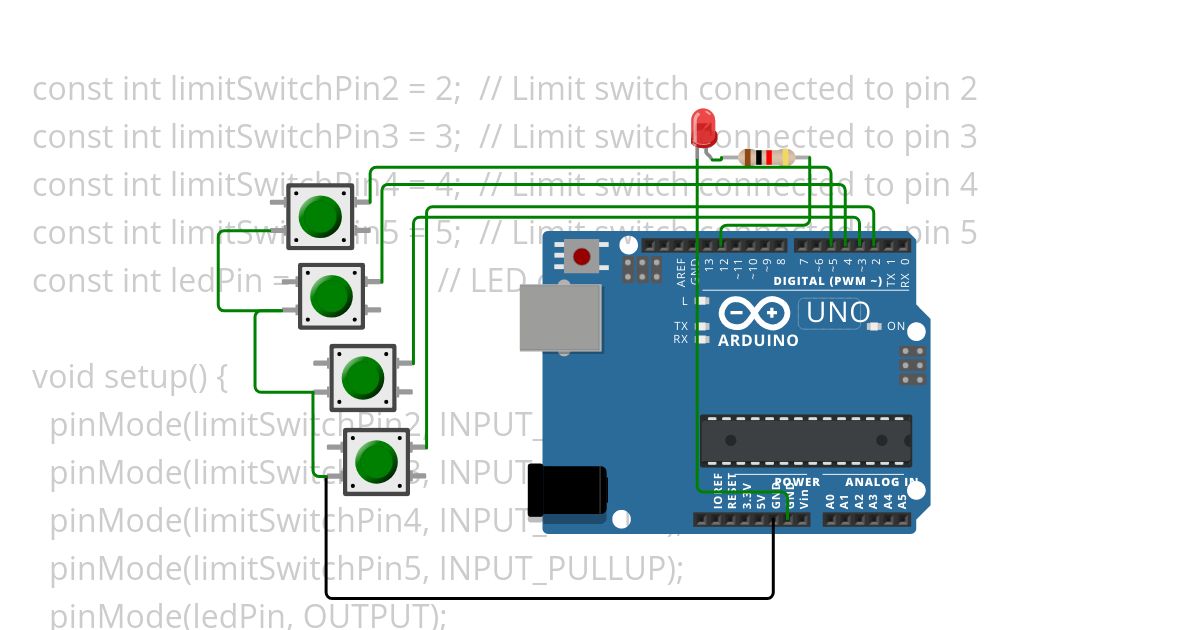 car door led module simulation