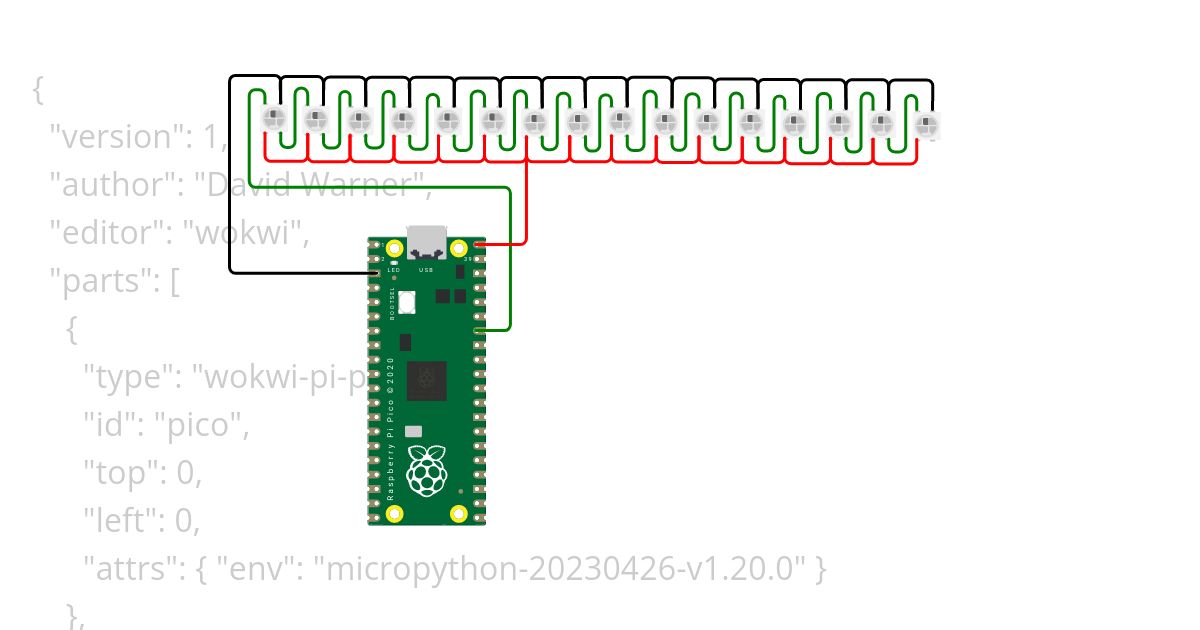 Neopixels and RP2 Ex2 simulation