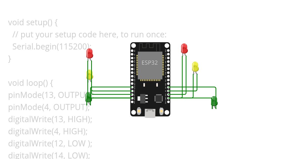 Traffic light simulation