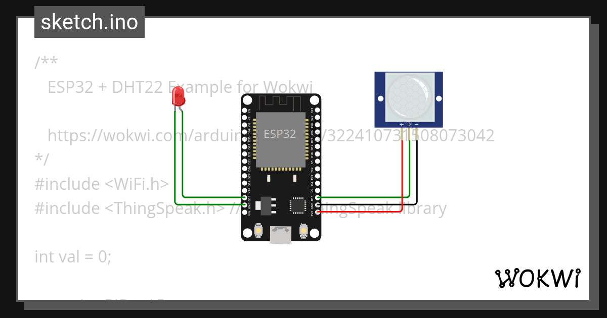 test-cloud-with-motion-sensor - Wokwi ESP32, STM32, Arduino Simulator