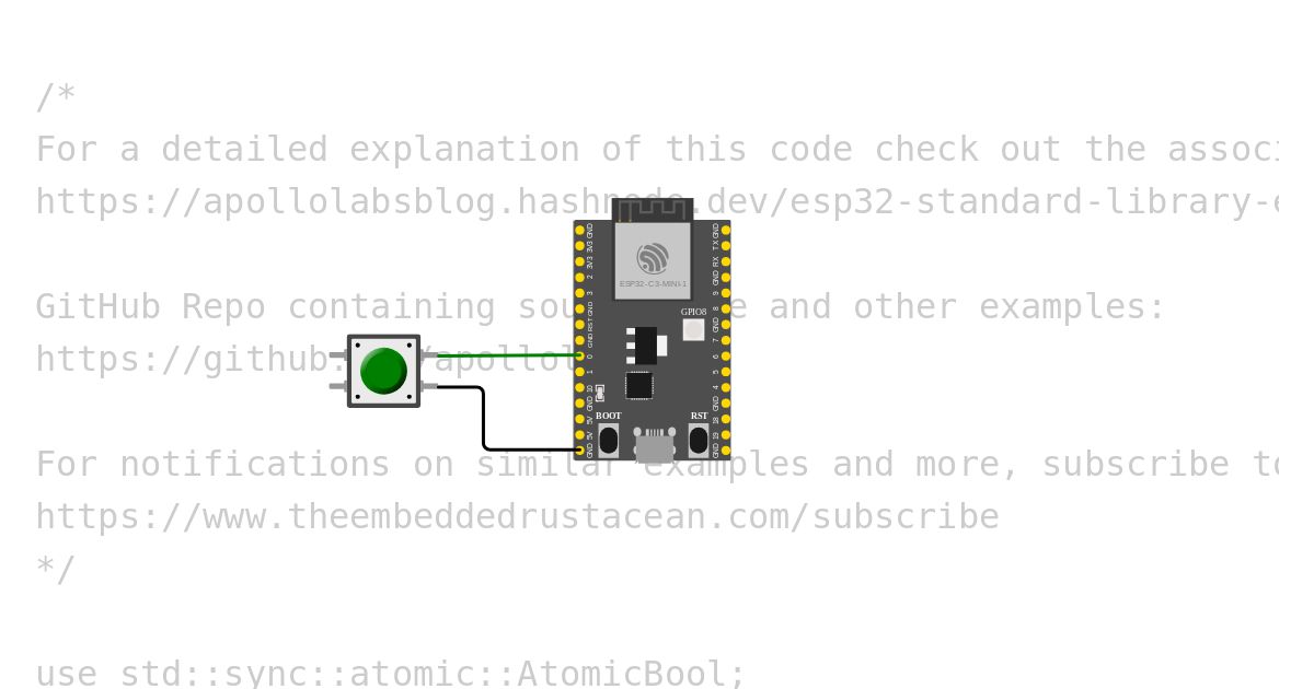 ESP32 std GPIO Interrupts simulation