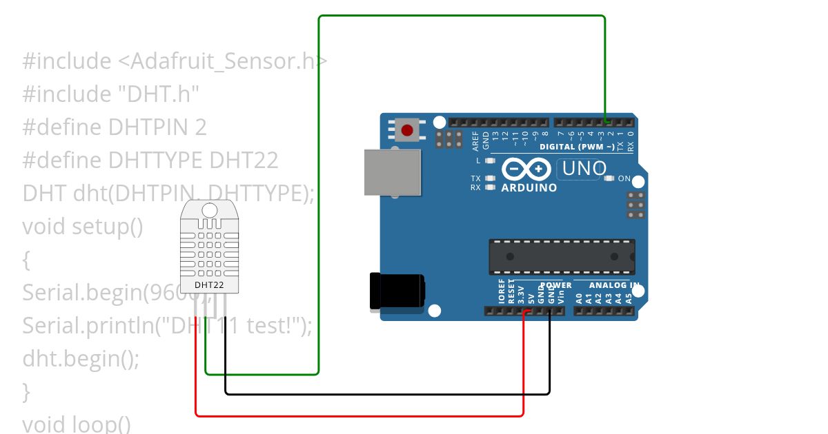 DHT22 simulation