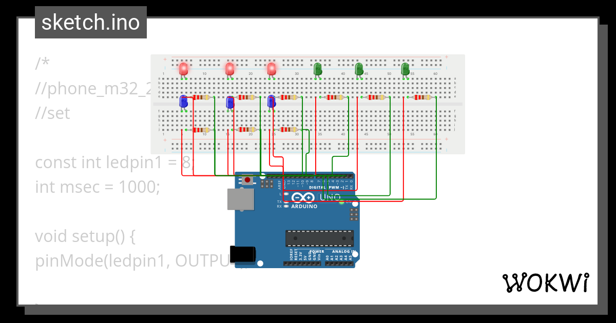 arduino ledpin - Wokwi ESP32, STM32, Arduino Simulator