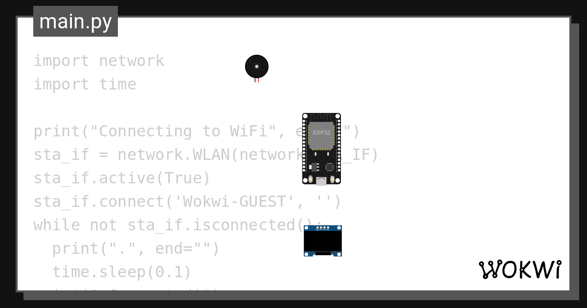 micropython - Wokwi ESP32, STM32, Arduino Simulator