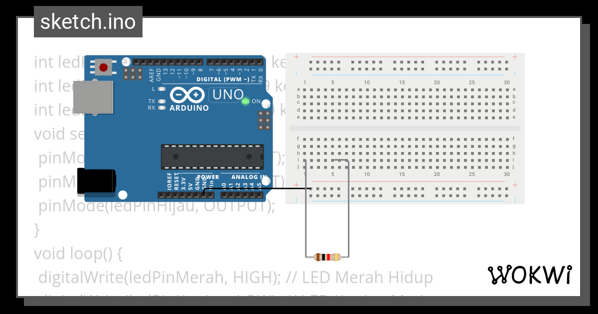 led_eva - Wokwi ESP32, STM32, Arduino Simulator