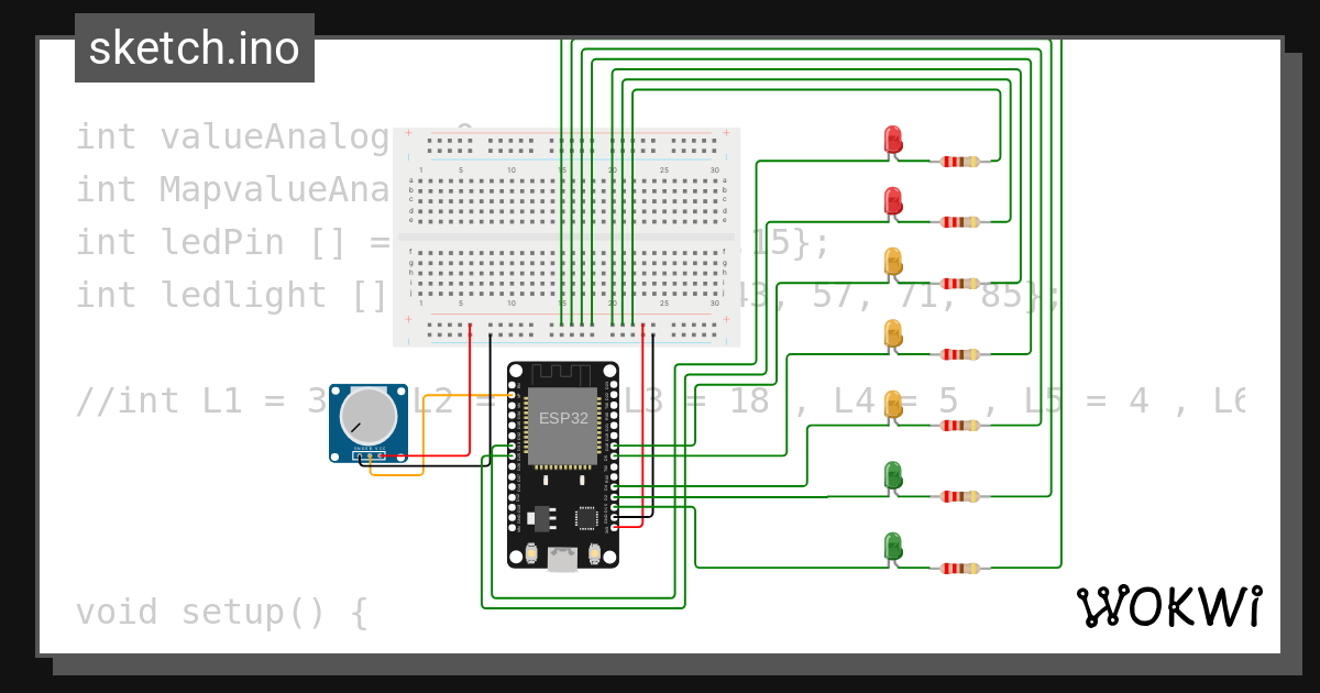 Lab 3 wokwi esp32 stm32 arduino simulator