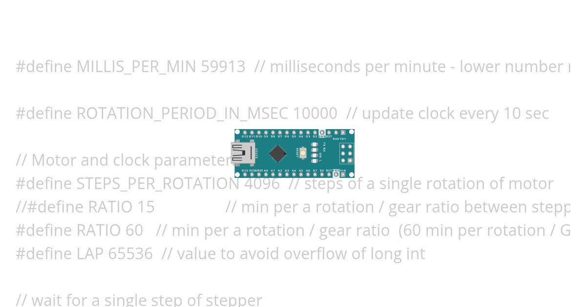 HoloClock simulation