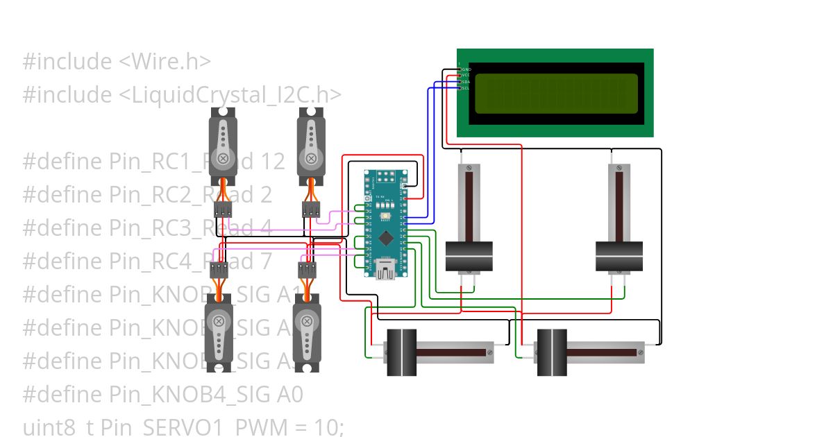 Nano Servo simulation