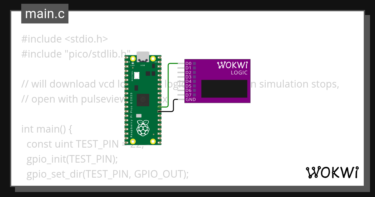 wokwi logic analyzer example Wokwi ESP32, STM32, Arduino Simulator