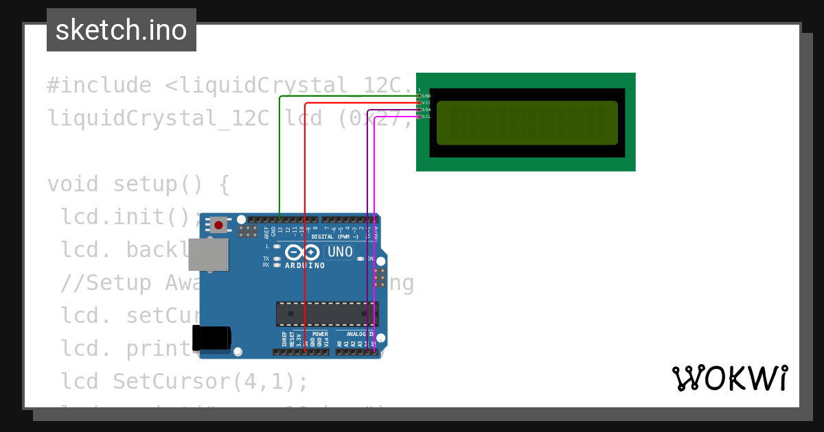 Rosita arsi wokwi esp32 stm32 arduino simulator