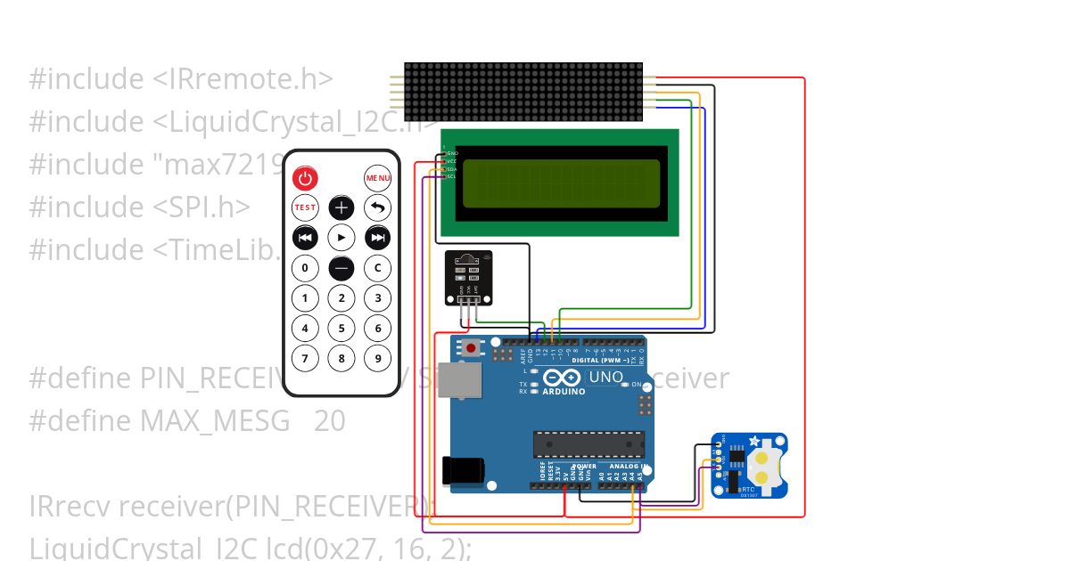 max7219-clock-IR-2 simulation
