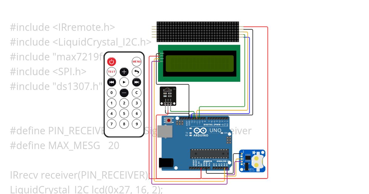 max7219-clock-IR-6 simulation