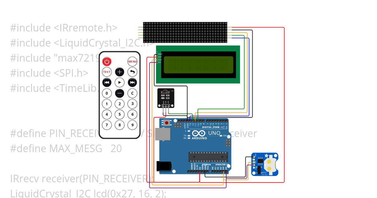 max7219-clock-IR-FSM simulation