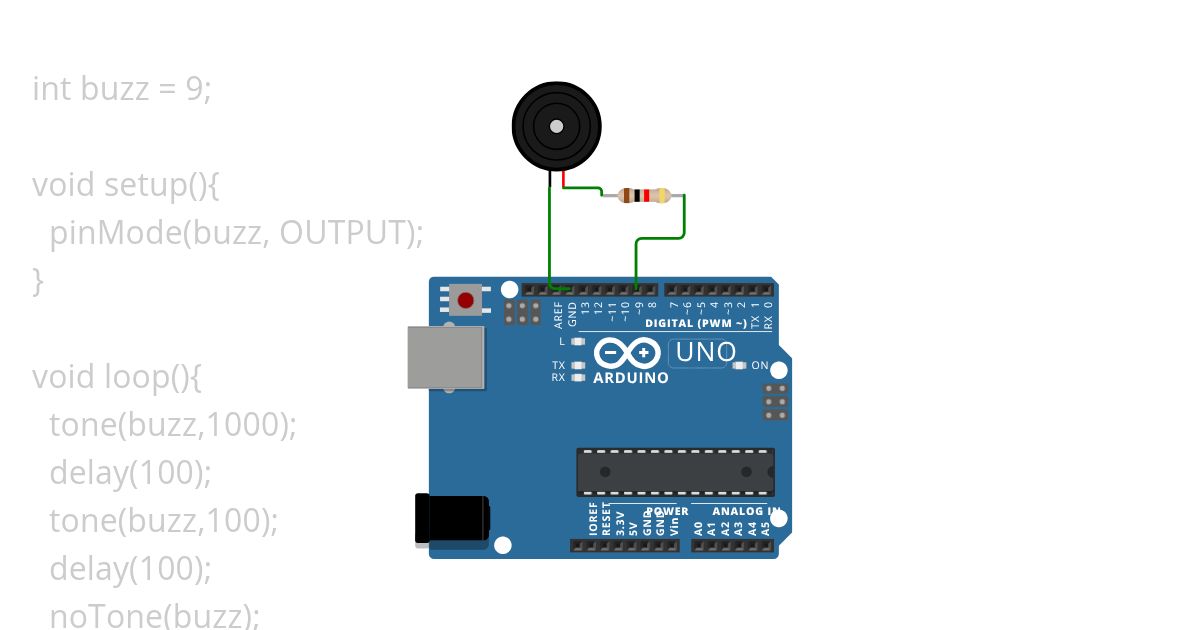 BUZZER simulation