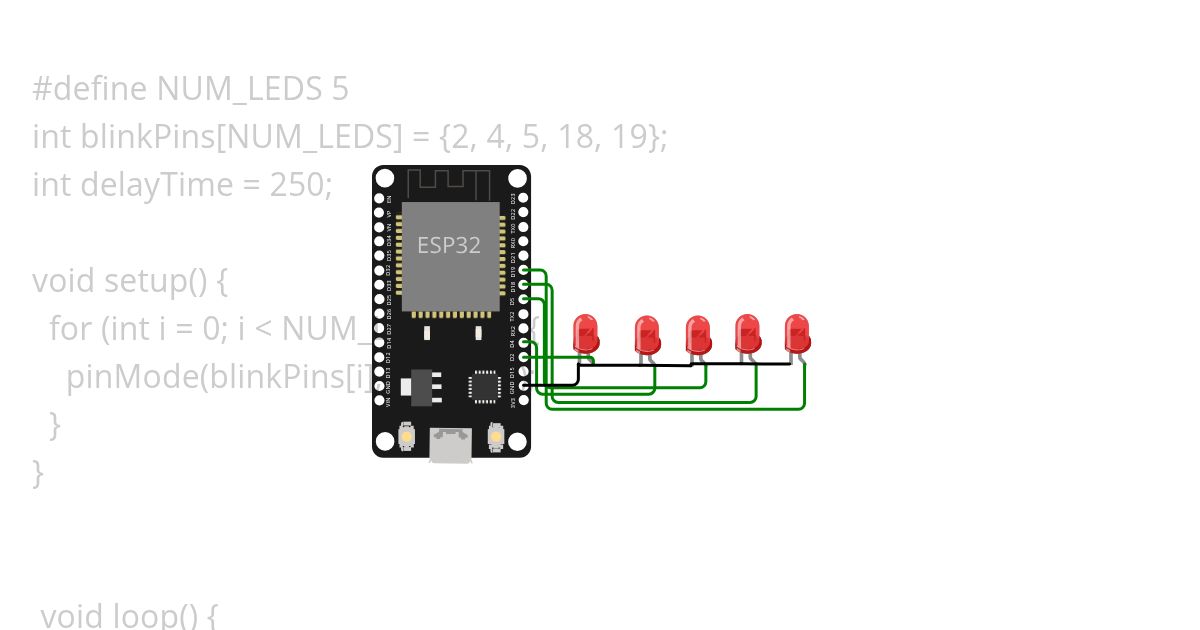 first esp32  simulation