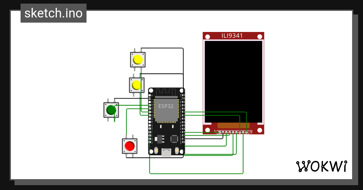 Interactive Logic Gates for Thesis Wokwi ESP32, STM32, Arduino Simulator
