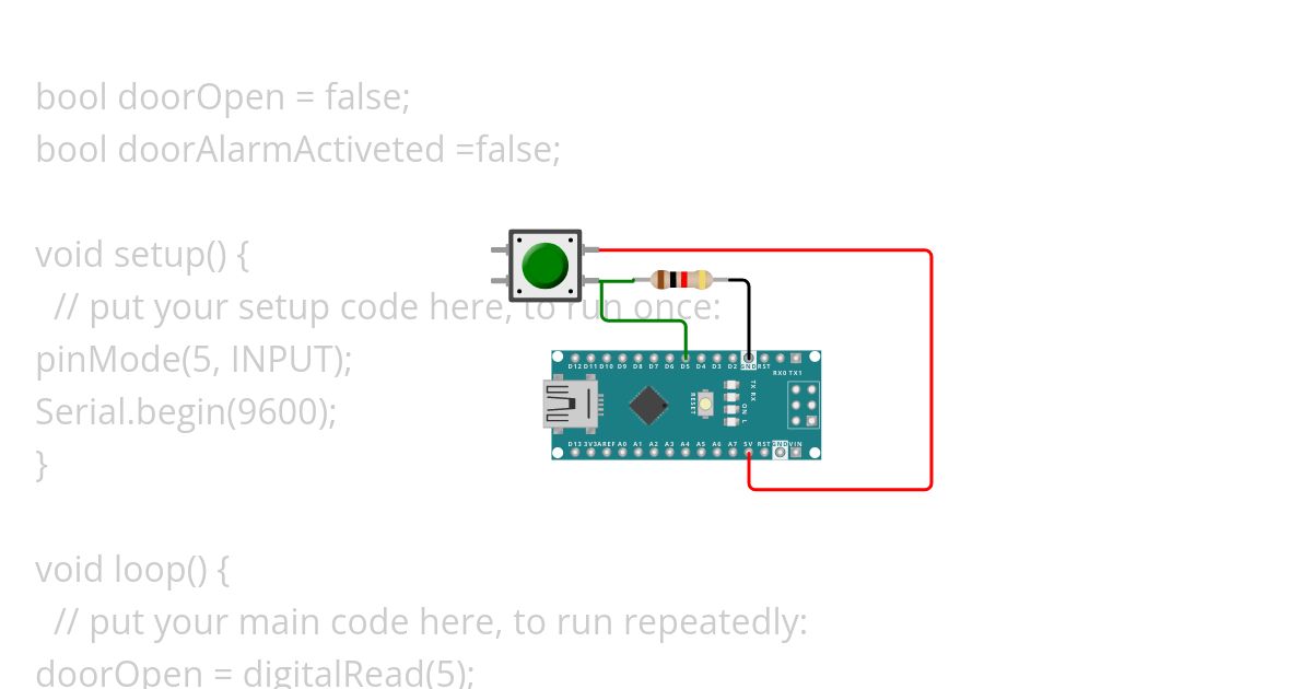 Door Alarm simulation