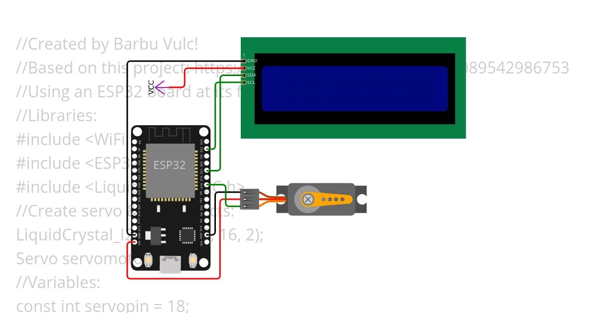 WiFi_Servo_LCD.ino simulation