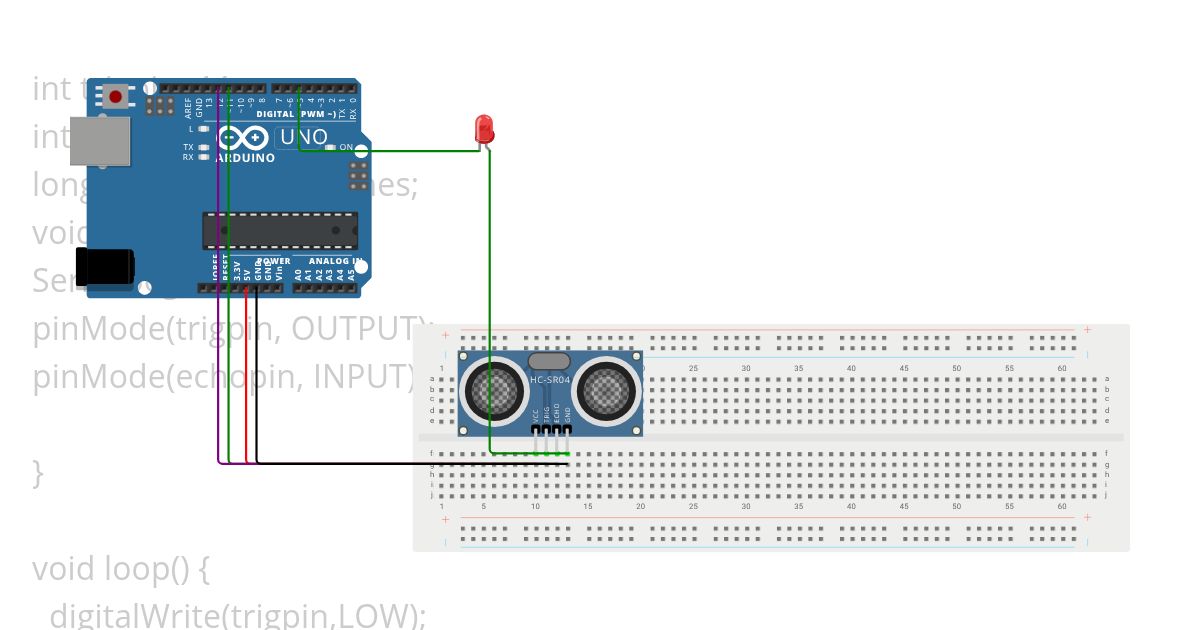 SENSOR ULTRAsonic  simulation