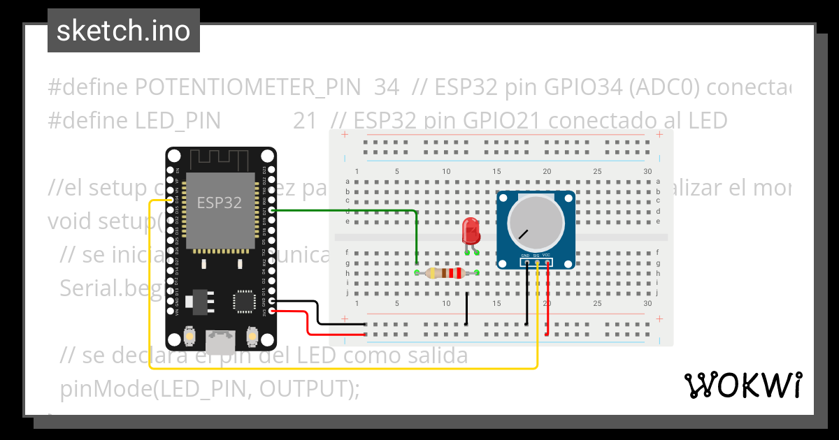 Esp32 Led Rgb Con Adc Pot Wokwi Esp32 Stm32 Arduino Simulator 