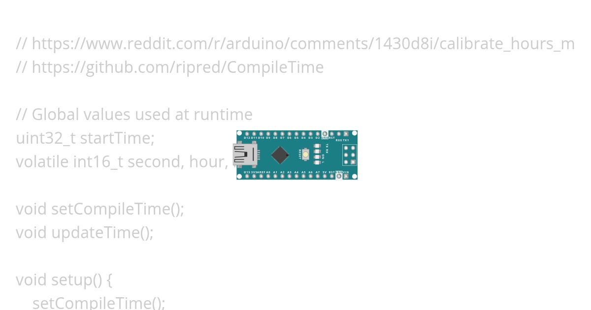 CompilerTime simulation