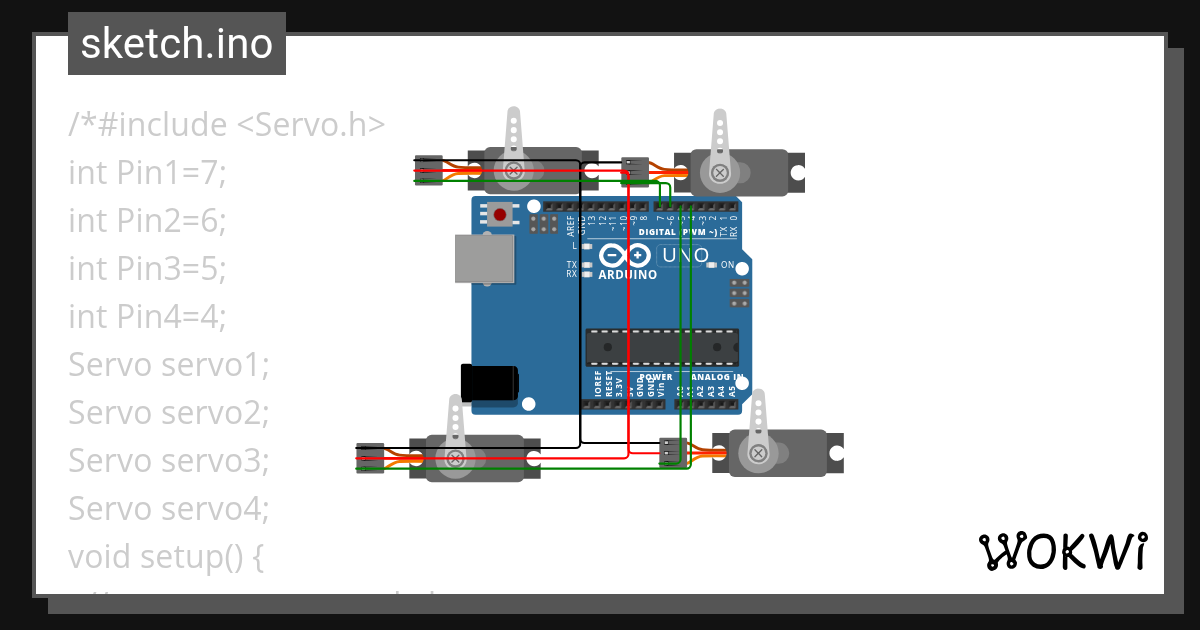 insecto - Wokwi ESP32, STM32, Arduino Simulator