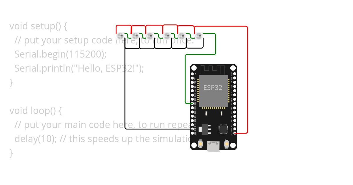led-bar simulation