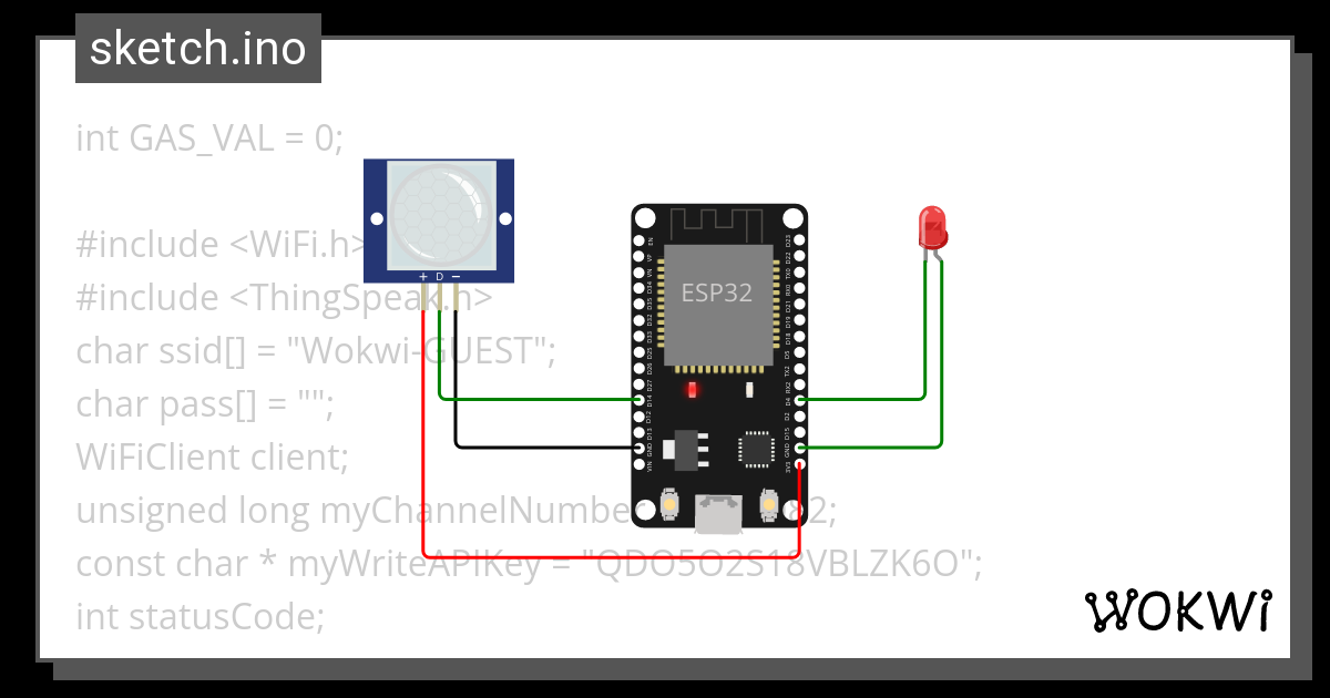 gas - Wokwi ESP32, STM32, Arduino Simulator