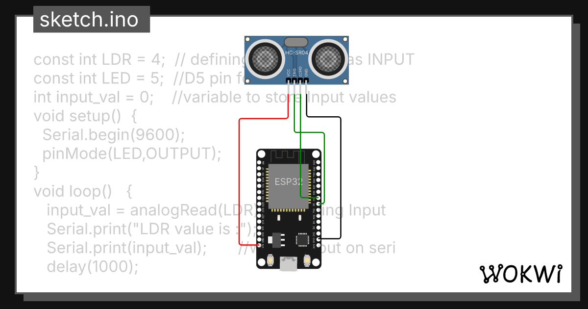 ultrasonic-sensor-wokwi-esp32-stm32-arduino-simulator